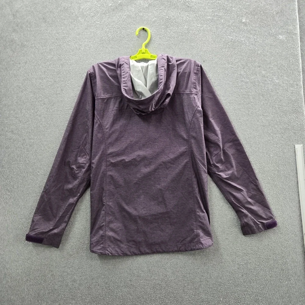 Paradox Women‎ Jacket XL Purple Nylon Activewear Zipper Long Sleeve